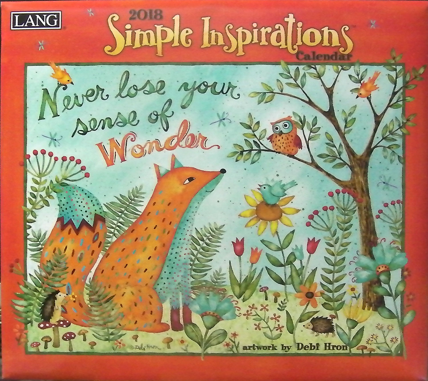 Simple Inspirations ラングカレンダー