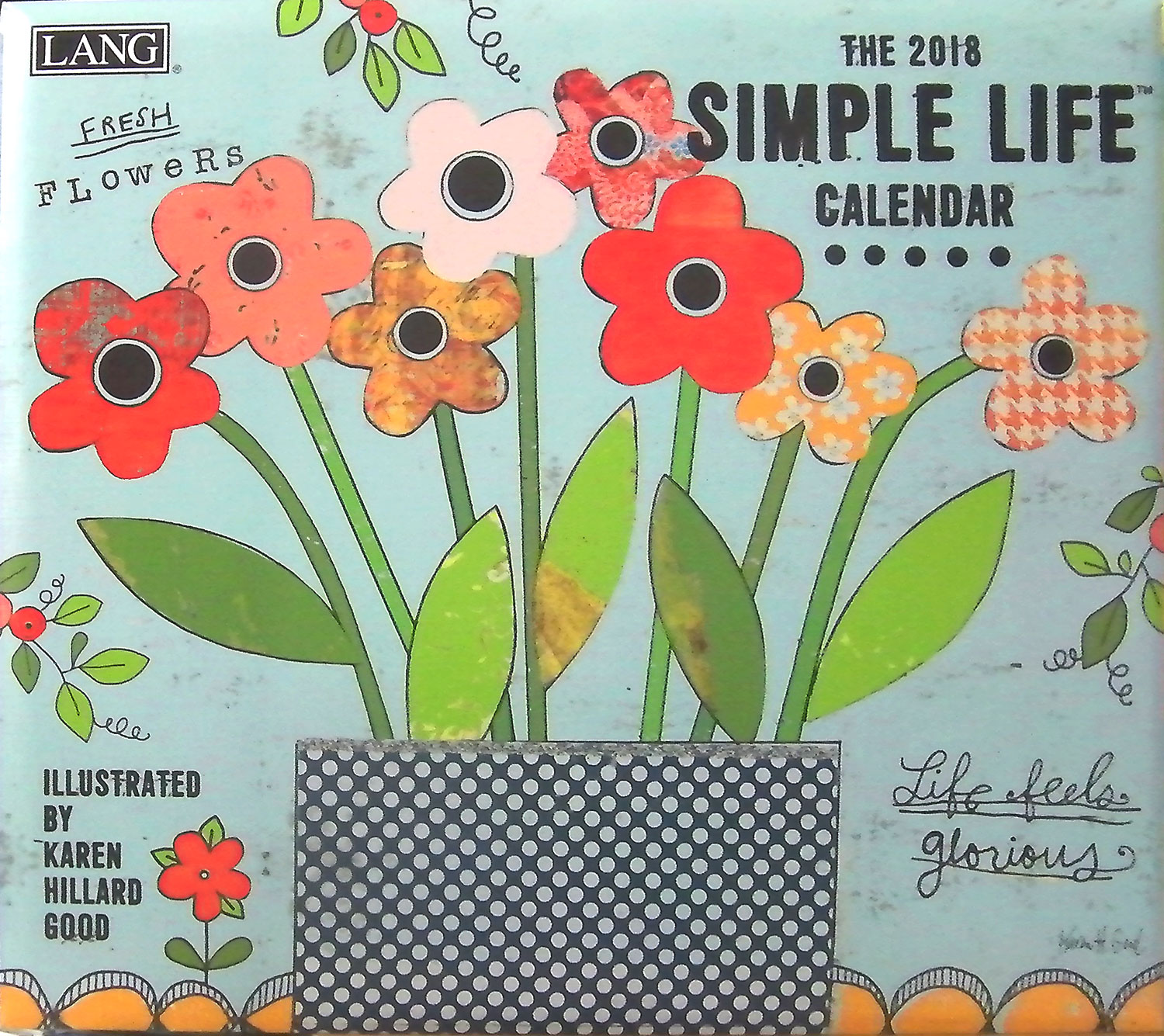 Simple Life ラングカレンダー